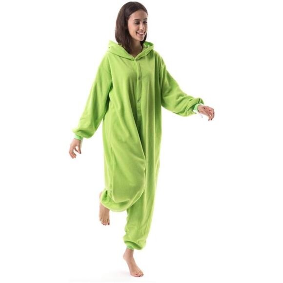 Adult Onesie featuring a one-piece design, perfect for cosplay or as a fun - Picture 4 of 7